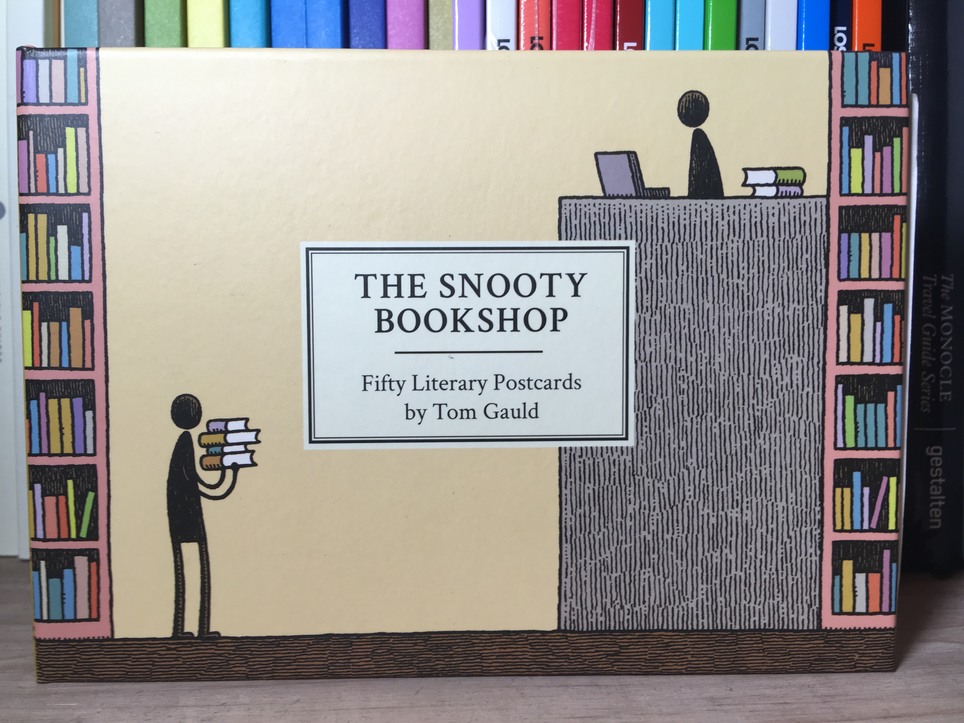 New D+Q: The Snooty Bookshop by Tom Gauld