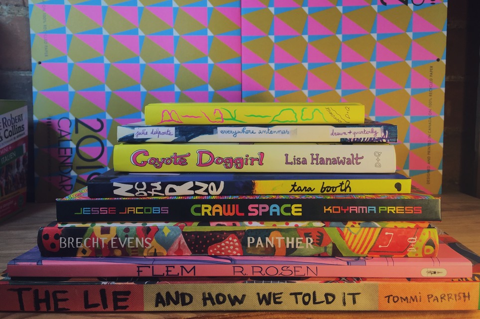 Have a Look: Colourful Graphic Novels
