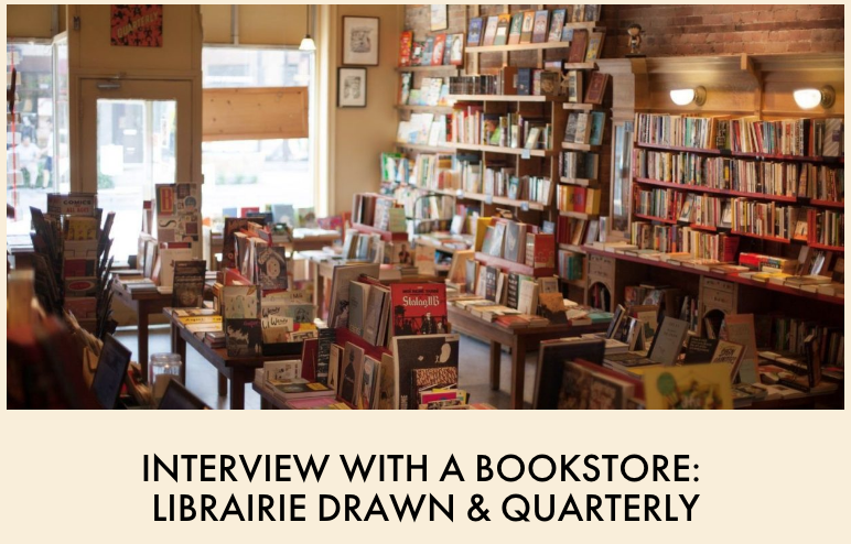 Lit Hub interviews Librairie D+Q