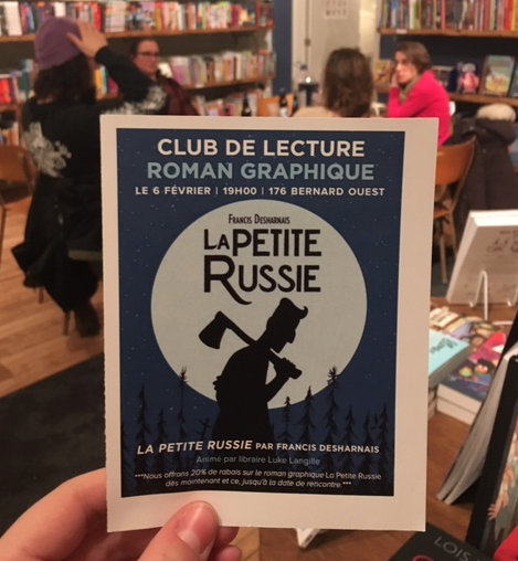 Club de lecture roman graphique : La Petite Russie 