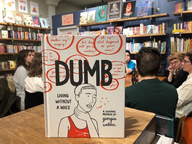 March Graphic Novel Book Club: DUMB by Georgia Webber!