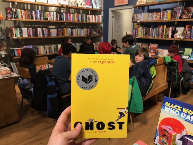 Young Readers Book Club: Ghost by Jason Reynolds!