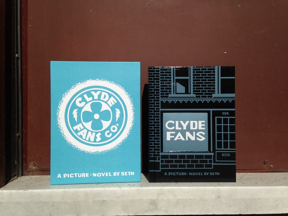 New D+Q: The long-awaited complete edition of Seth's "Clyde Fans" is out today!