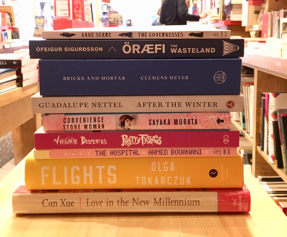 Longlist for Best Translated Book Awards 2019