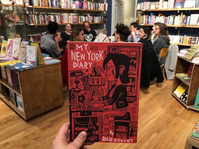 Graphic Novel Book Club: My New York Diary