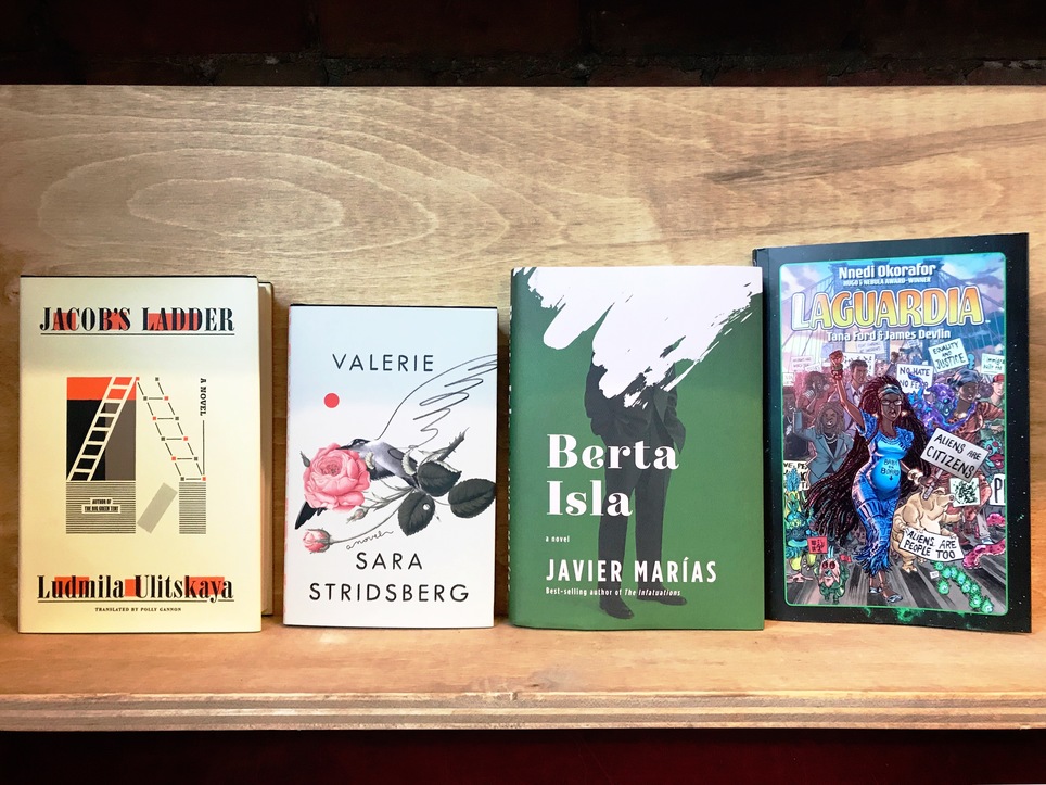 D+Q picks of the Week: Jia Tolentino's Trick Mirror, the latest from Javier Marias, Valerie Solanas docu-fiction, Nnedi Okorafor's immigration sci-fi comics, and more!