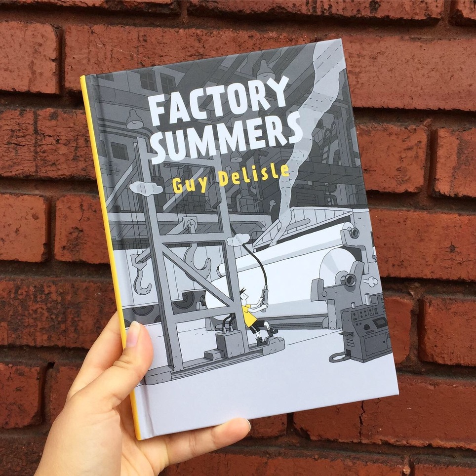 New D+Q: Factory Summers by Guy Delisle