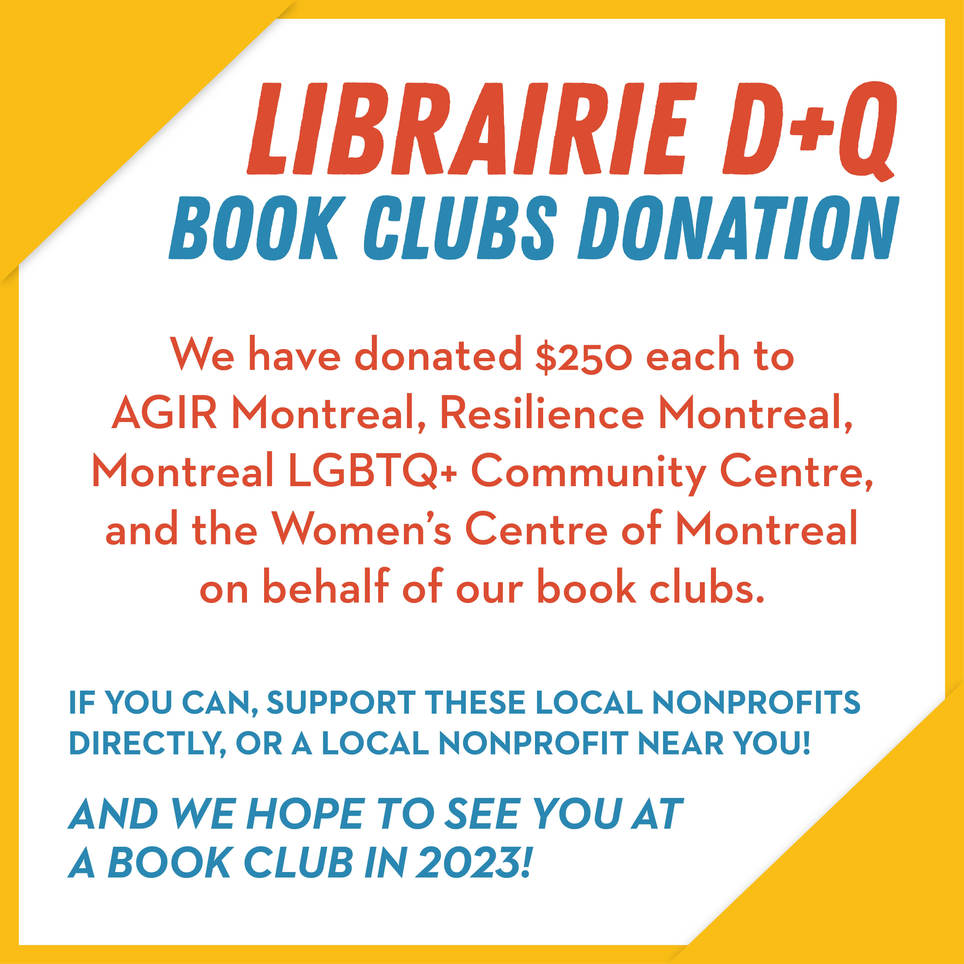 D+Q Book Club Donation 2023