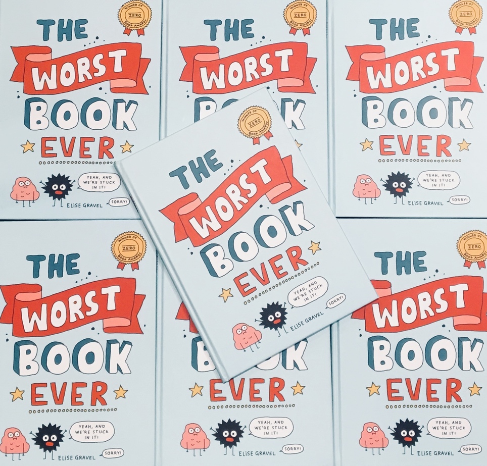 New D+Q: The Worst Book Ever by Elise Gravel