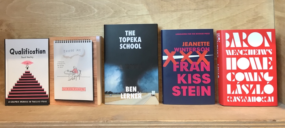 D+Q Picks of the Week: Hungarian homecoming, a 12-step graphic memoir, and the latest from Liana Finck, Ben Lerner, and Jeanette Winterson!