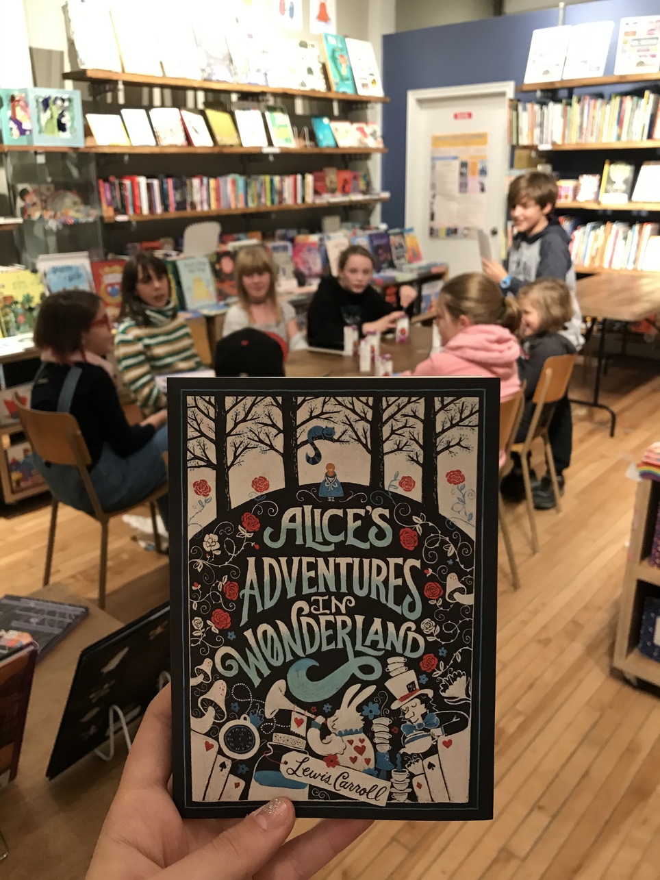 OFF WITH THEIR HEADS! (Young Readers discuss Alice in Wonderland)