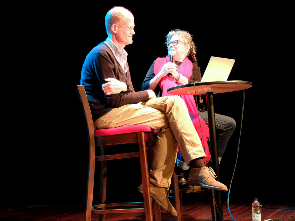 “The force you are interested in is interested in you.” - Lynda Barry and Chris Ware in Conversation!